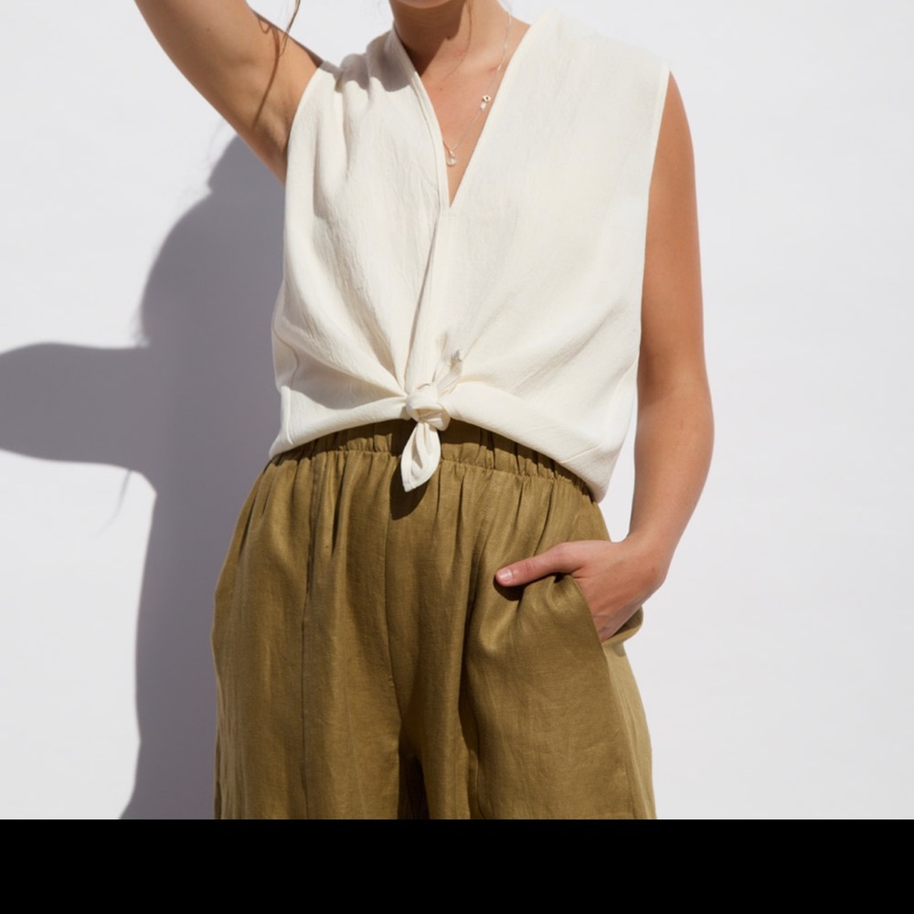 Hackwith Design House Slit Tank +2 BNWT